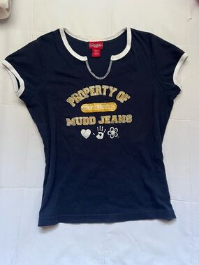 Mudd Navy Short Sleeve Tee